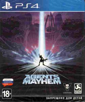 Игра AGENT of MAYHEM stellbook (новая), Sony PS4, 174-93, Баград.рф